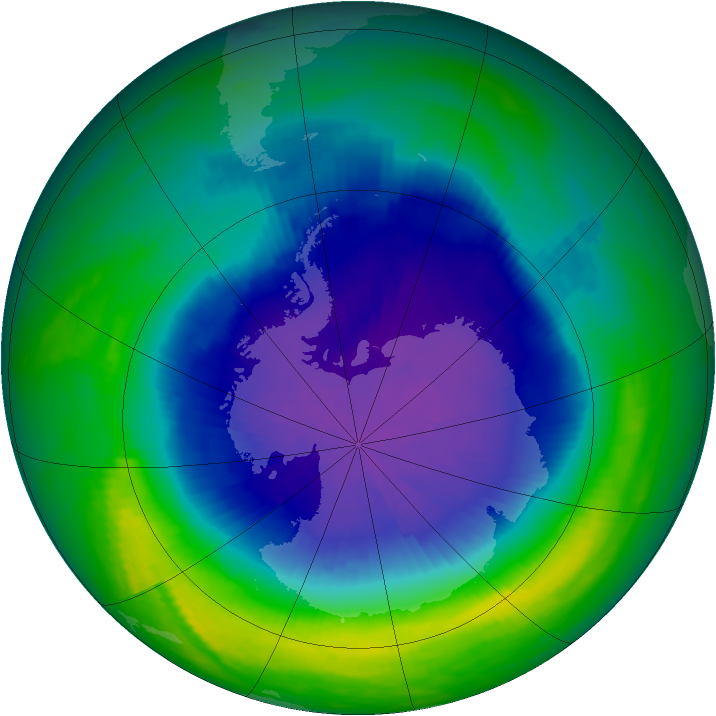 Ozone Map 1987-10-14